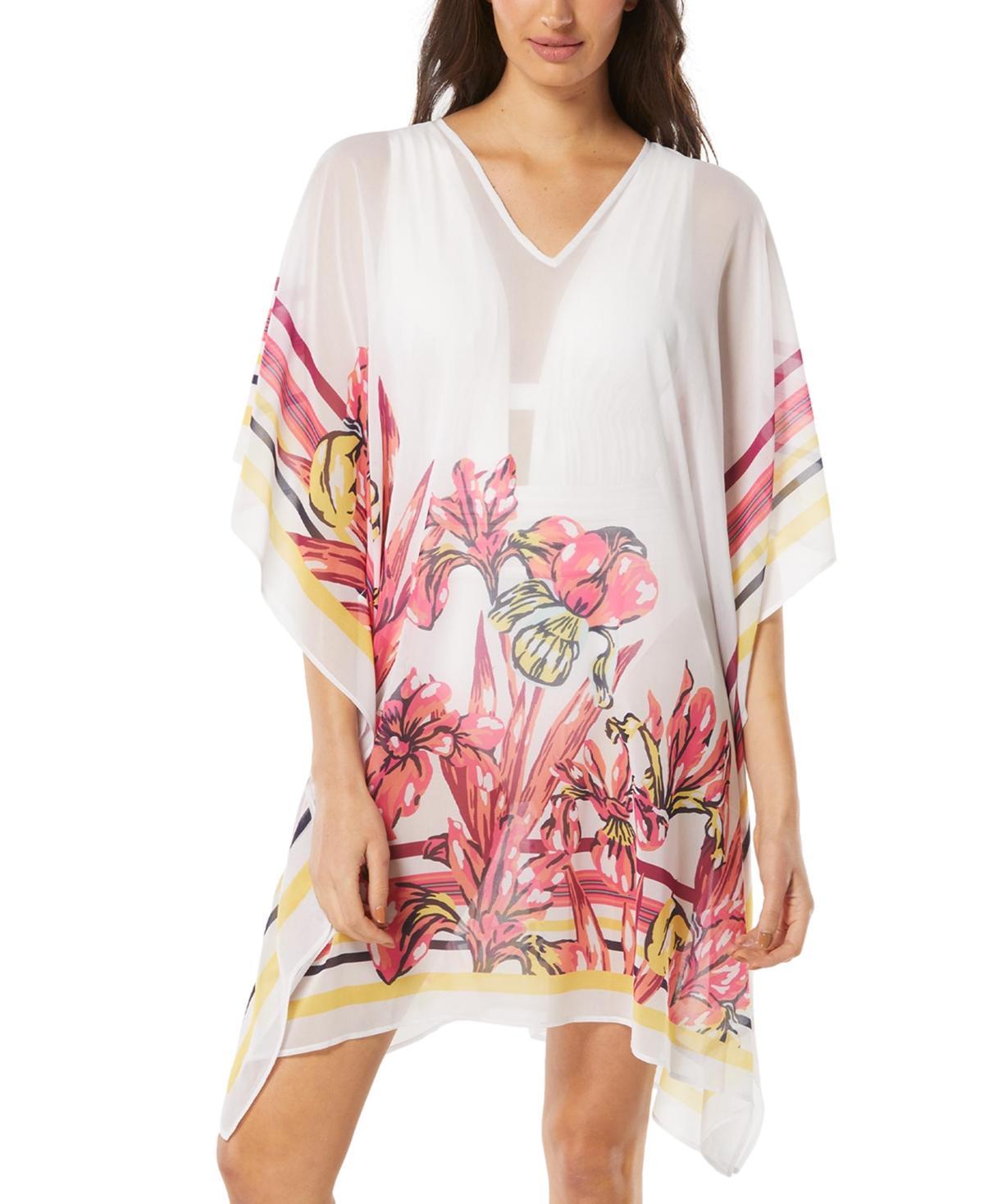 Carmen Marc Valvo Womens V-Neck Caftan Product Image