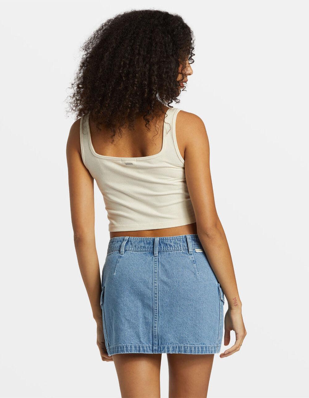 BILLABONG Hilary Womens Denim Cargo Skirt Product Image