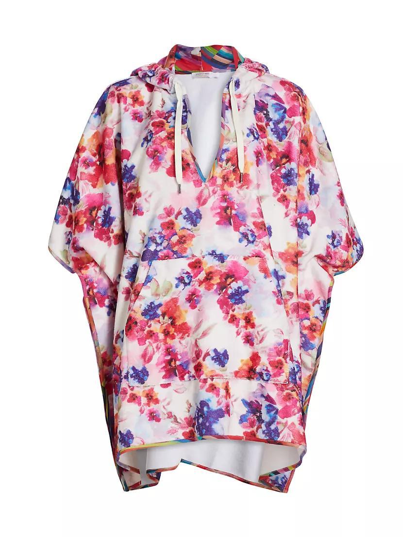 Summer Days Terry Hooded Poncho Dress Product Image