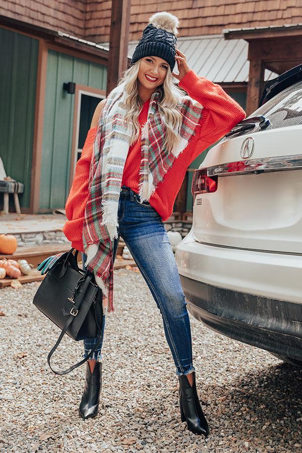 New Seasons Plaid Blanket Scarf Product Image