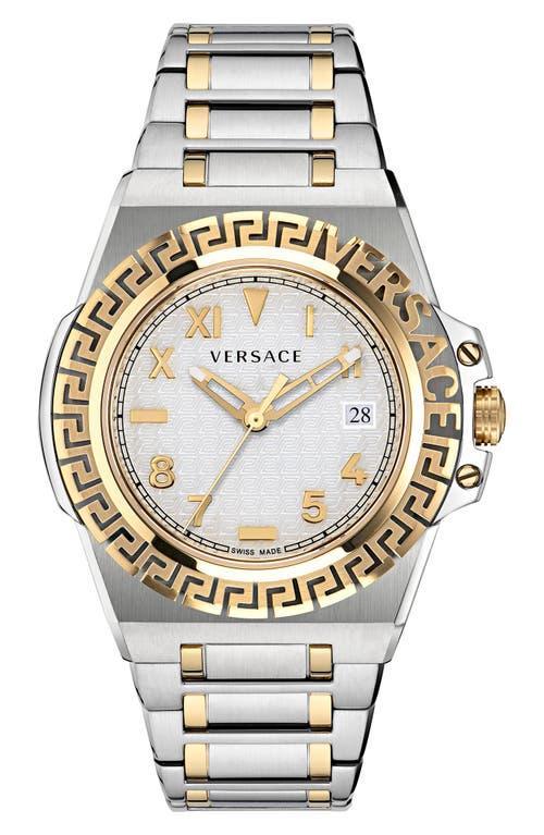 Versace Greca Reaction Bracelet Watch, 44mm Product Image