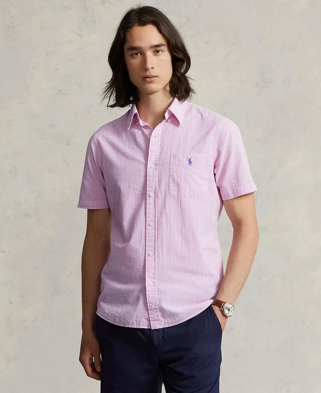 Polo Ralph Lauren Mens Rl Prepster Classic-Fit Seersucker Shirt Product Image