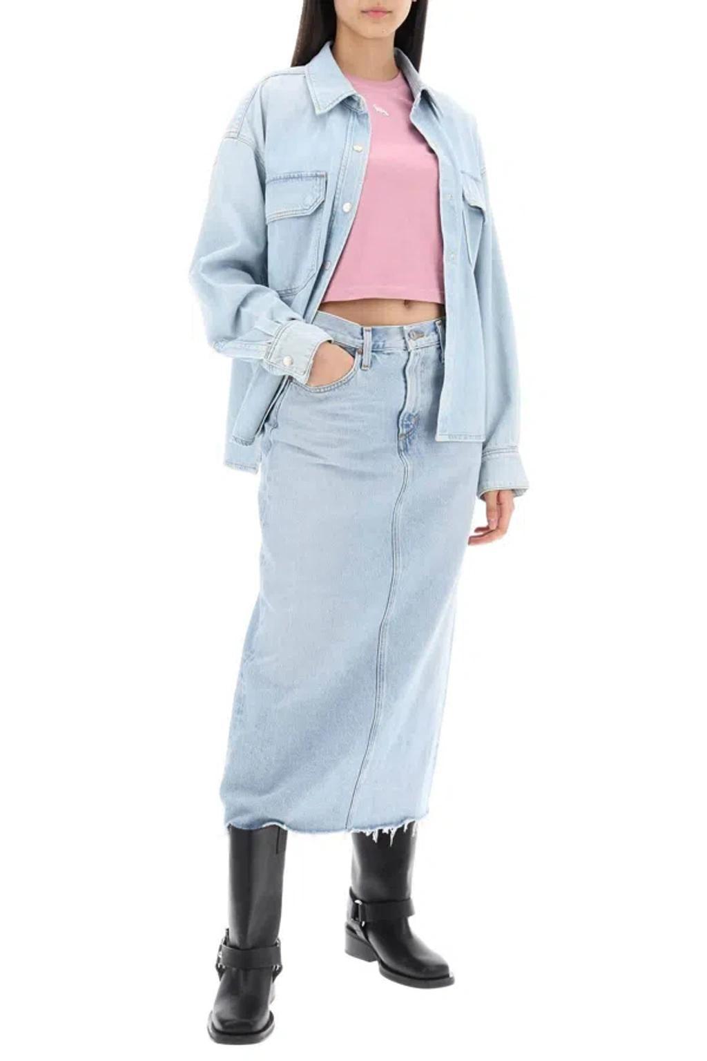 Gonna In Denim Della In Light Blue Product Image