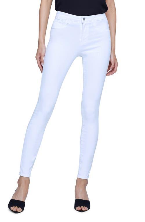 LAGENCE Marguerite High Waist Skinny Jeans Product Image