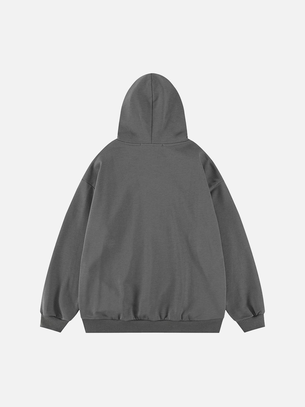 Aelfric Eden Blurry Shadow Print Hoodie Product Image