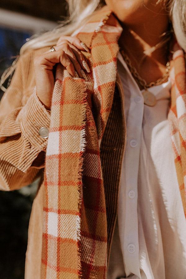 True Warmth Plaid Scarf Product Image