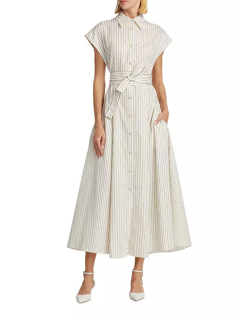 Dejeuner Striped Shirtdress Product Image