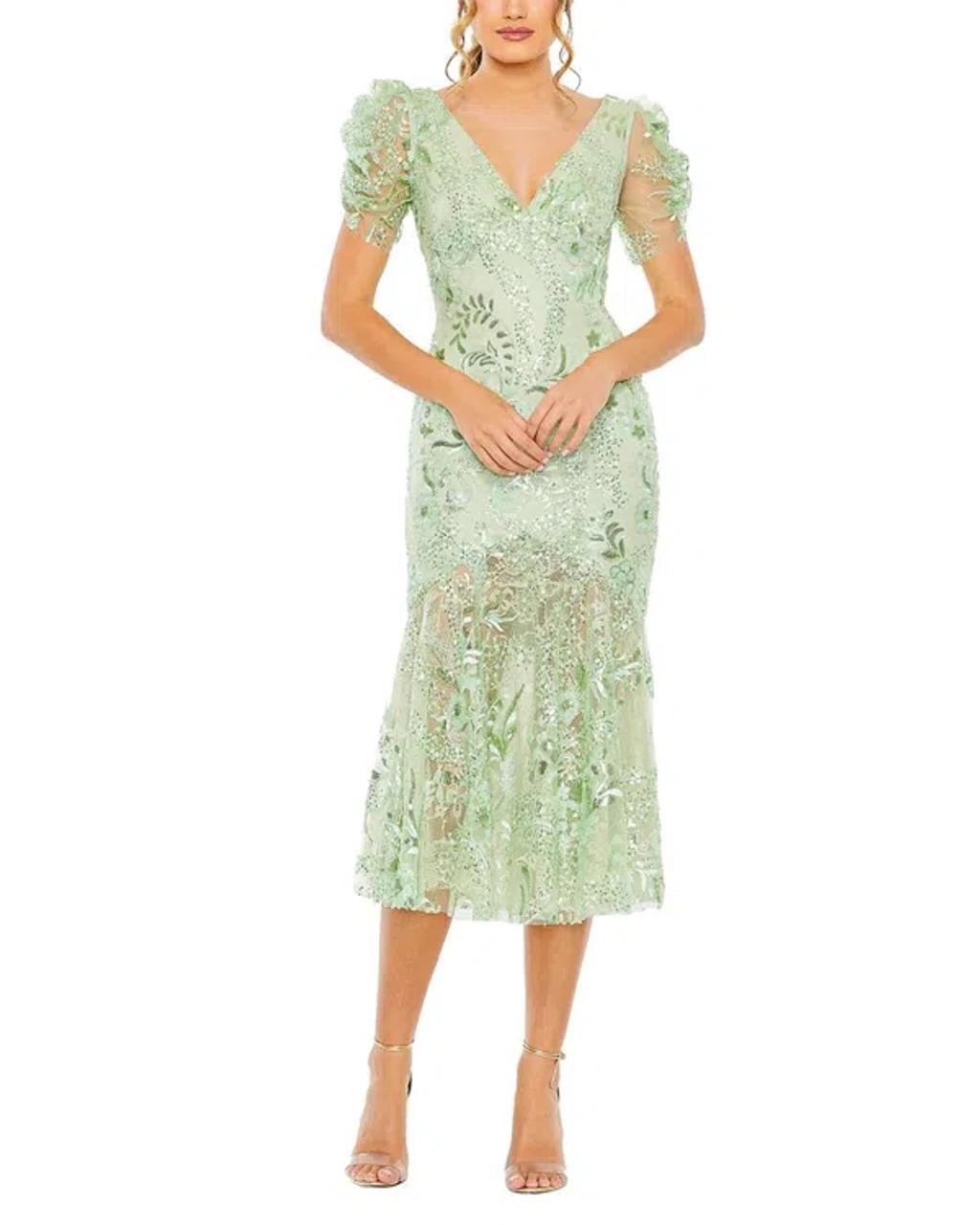 Cocktail Dress In Green Product Image