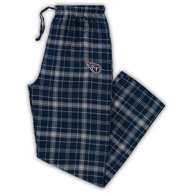 Mens Concepts Sport /Gray Tennessee Titans Big & Tall Ultimate Pants Blue Product Image