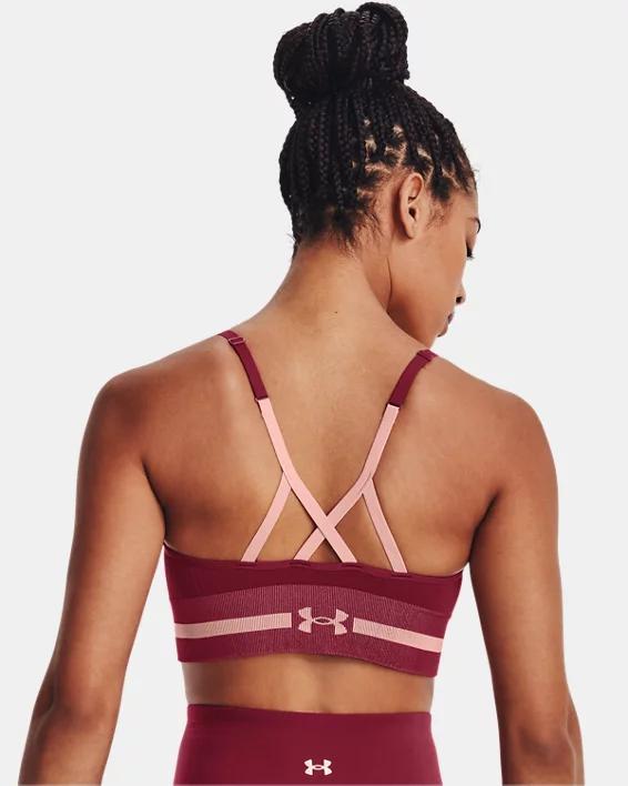 Women's UA Seamless Low Long Sports Bra Product Image