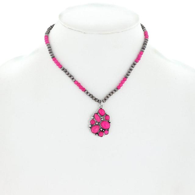 Clustered in Pink Necklace Product Image