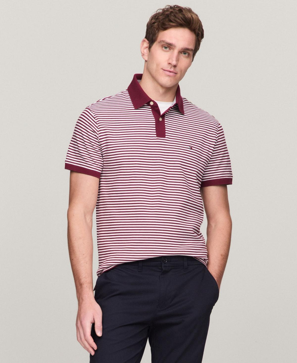 Tommy Hilfiger Mens 1985 Slim Fit Polo Shirt Product Image