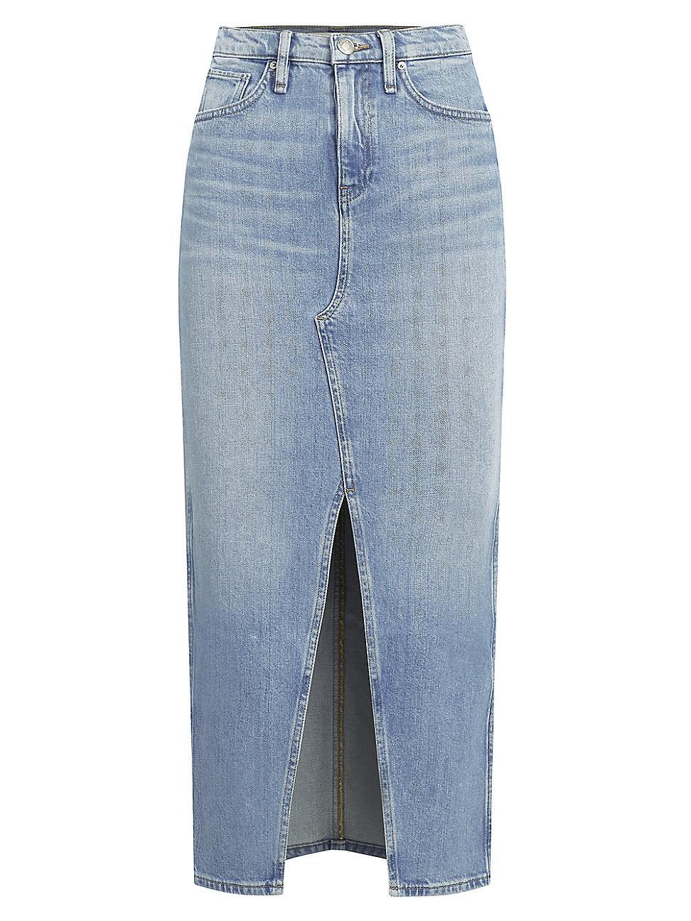 Hudson Jeans Reconstructed Skirt Size 25, 26, 27, 28, 29, 30, 32. Product Image