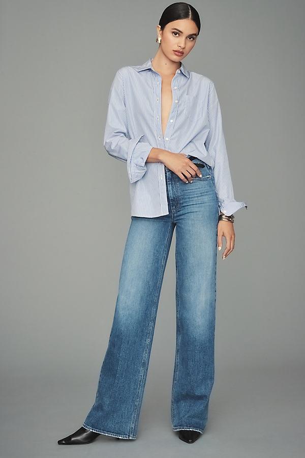 PAIGE Sasha High Waist Wide Leg Jeans Product Image