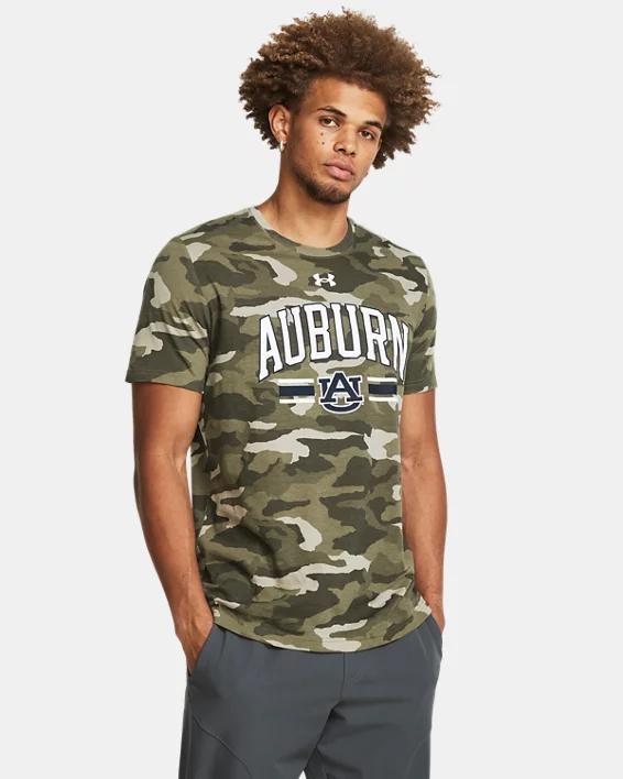 Mens UA Performance Cotton Camo Collegiate Short Sleeve Product Image