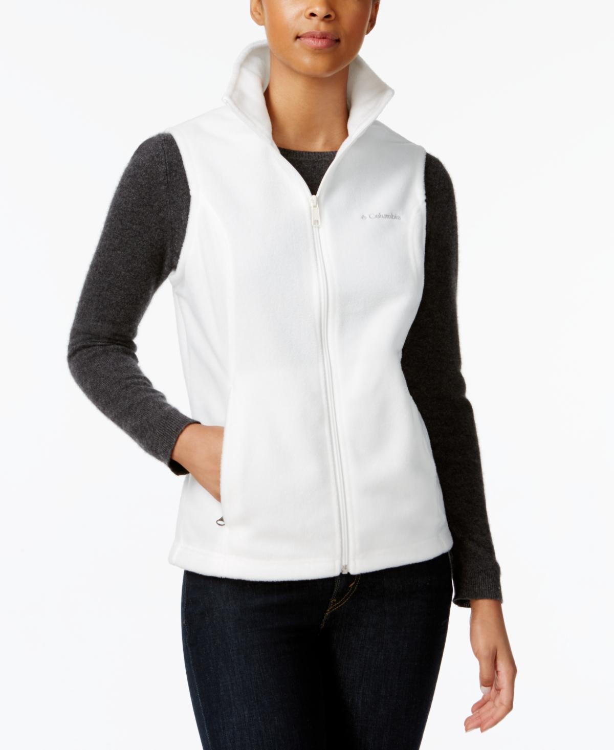 Womens Columbia Benton Springs Vest Grey Heather Product Image