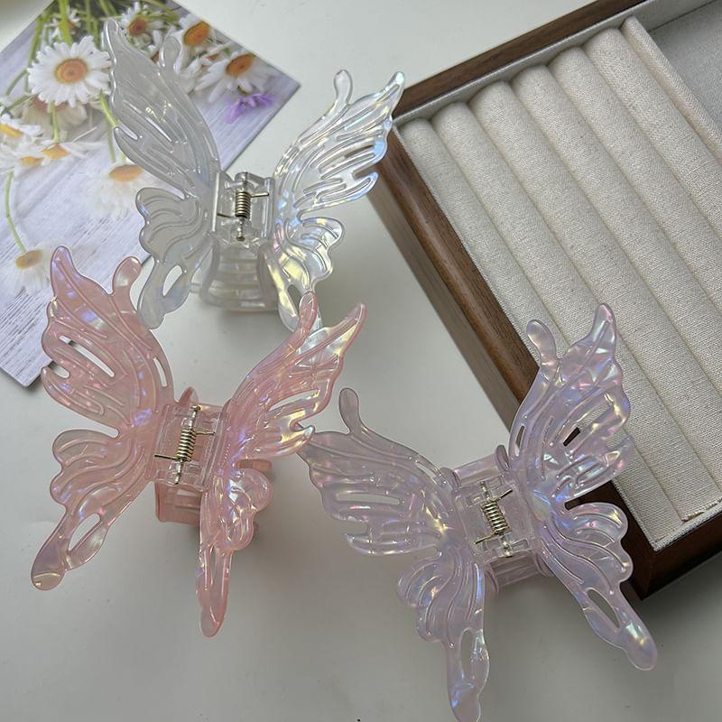 Butterfly Acrylic Hair Claw Clip Product Image