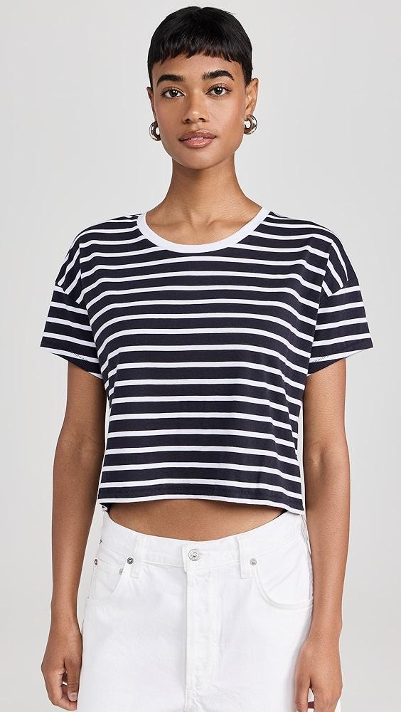 Goldie Drop Shoulder Crop Tee | Shopbop Product Image