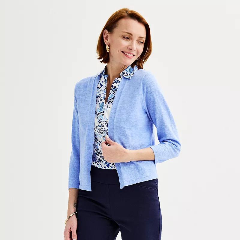 Womens Croft & Barrow Open Front Cardigan Product Image