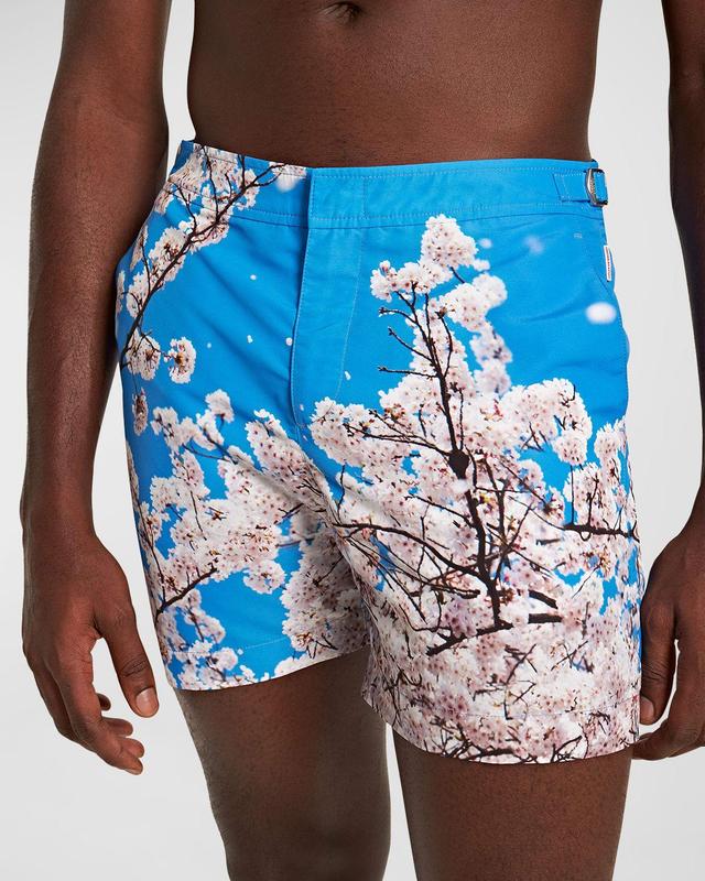 Mens Bulldog Photographic Swim Shorts Product Image