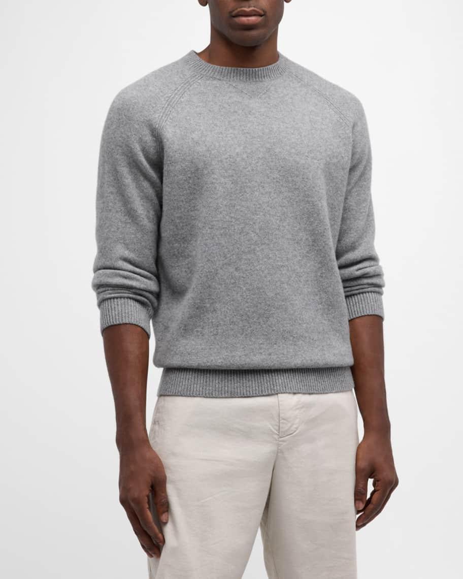 Men's Briard Wool and Cashmere Crewneck Sweater Product Image