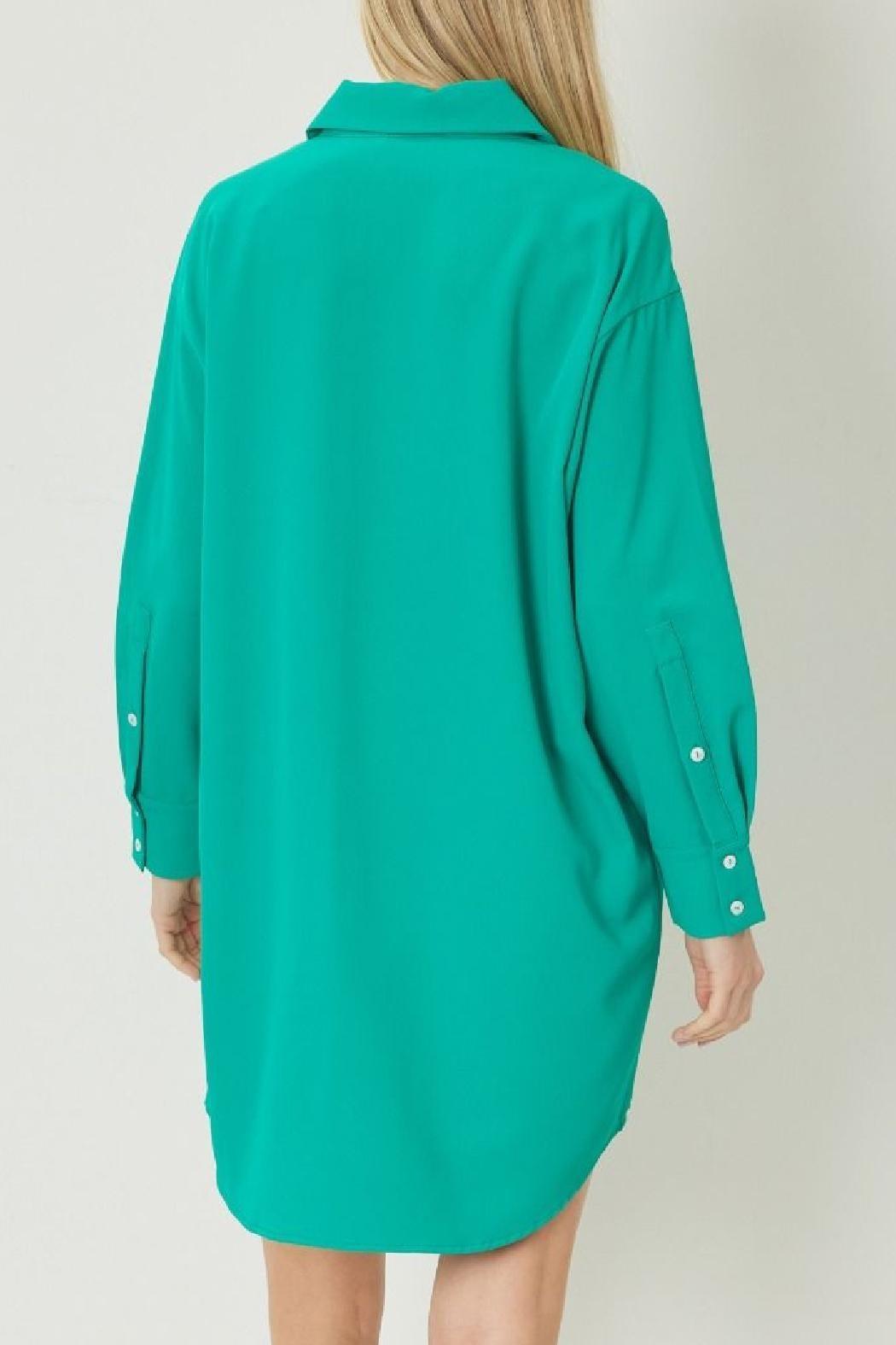 Button Up Dress Tunic Product Image