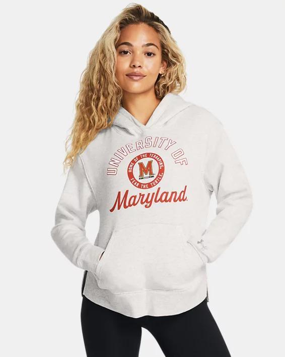 Women's UA Rival Fleece Collegiate Hoodie Product Image