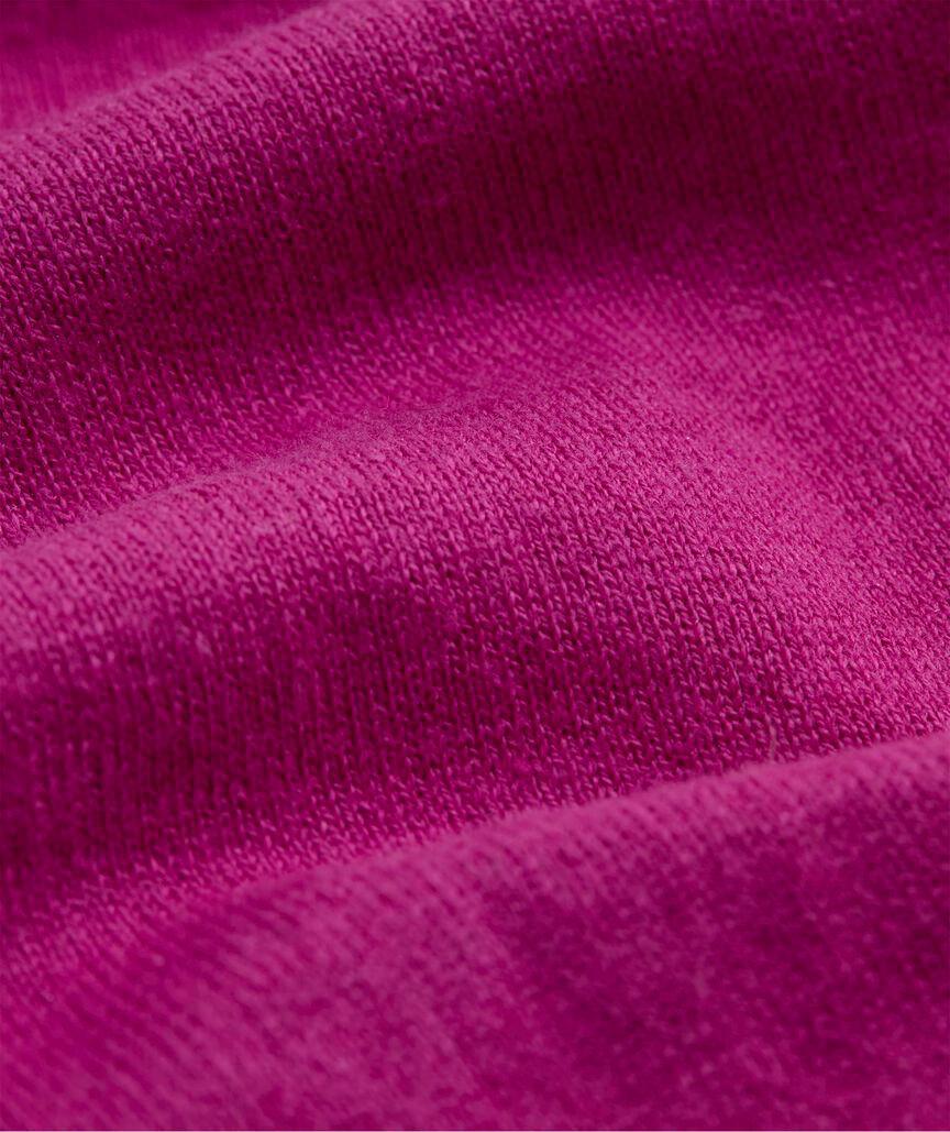 Cotton Cashmere Heritage Tipped V-Neck Product Image