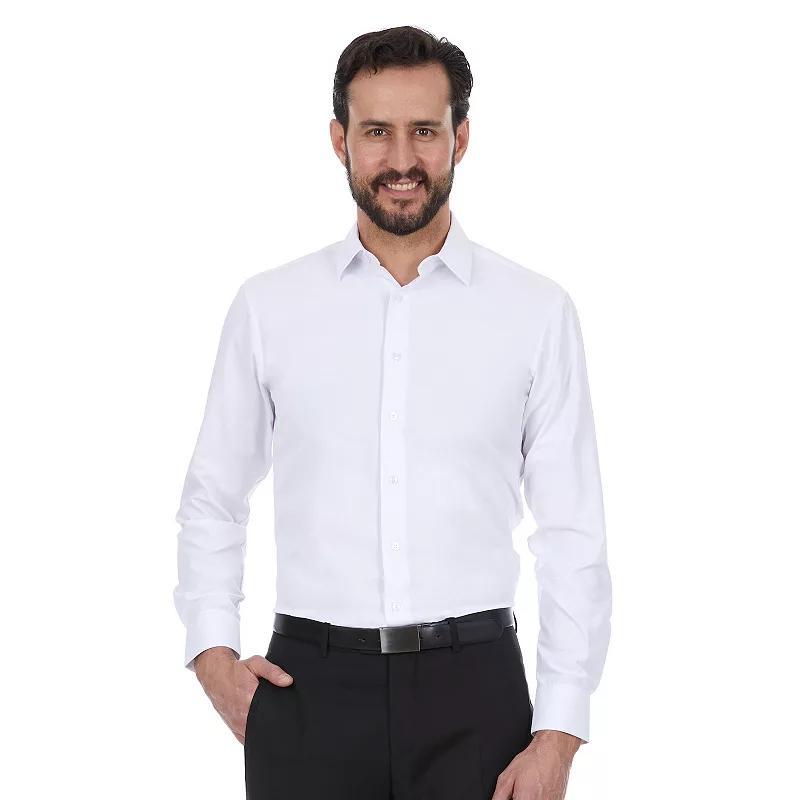 Mens Ben Sherman Slim-Fit Dobby Dress Shirt Product Image