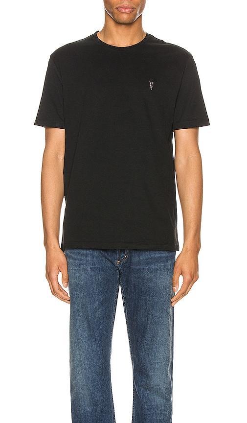 AllSaints Brace Tonic Crew Tee (Optic ) Men's Clothing Product Image