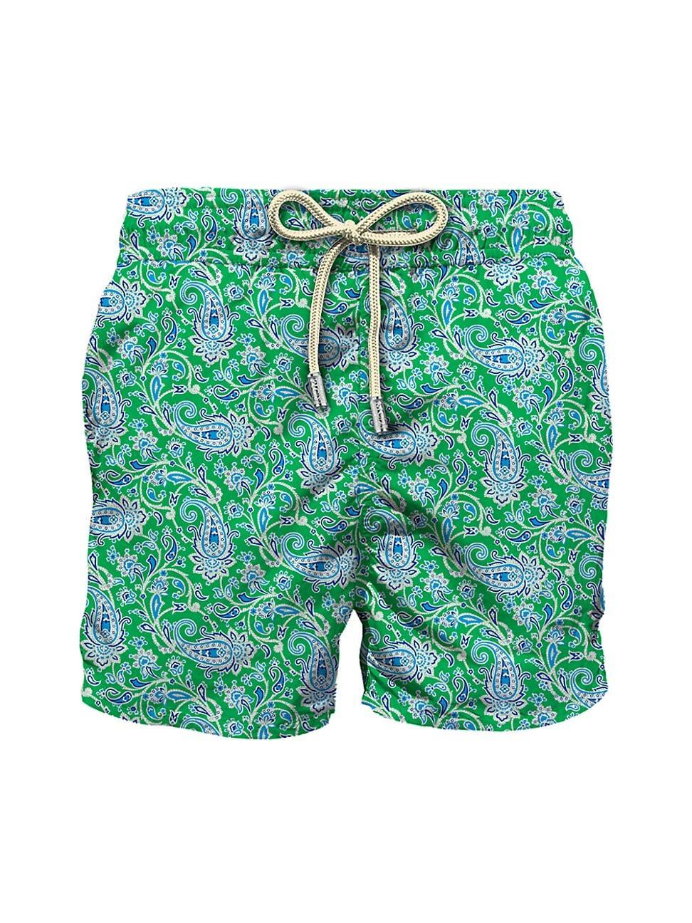 Mens Lighting Paisley-Print Swim Shorts Product Image