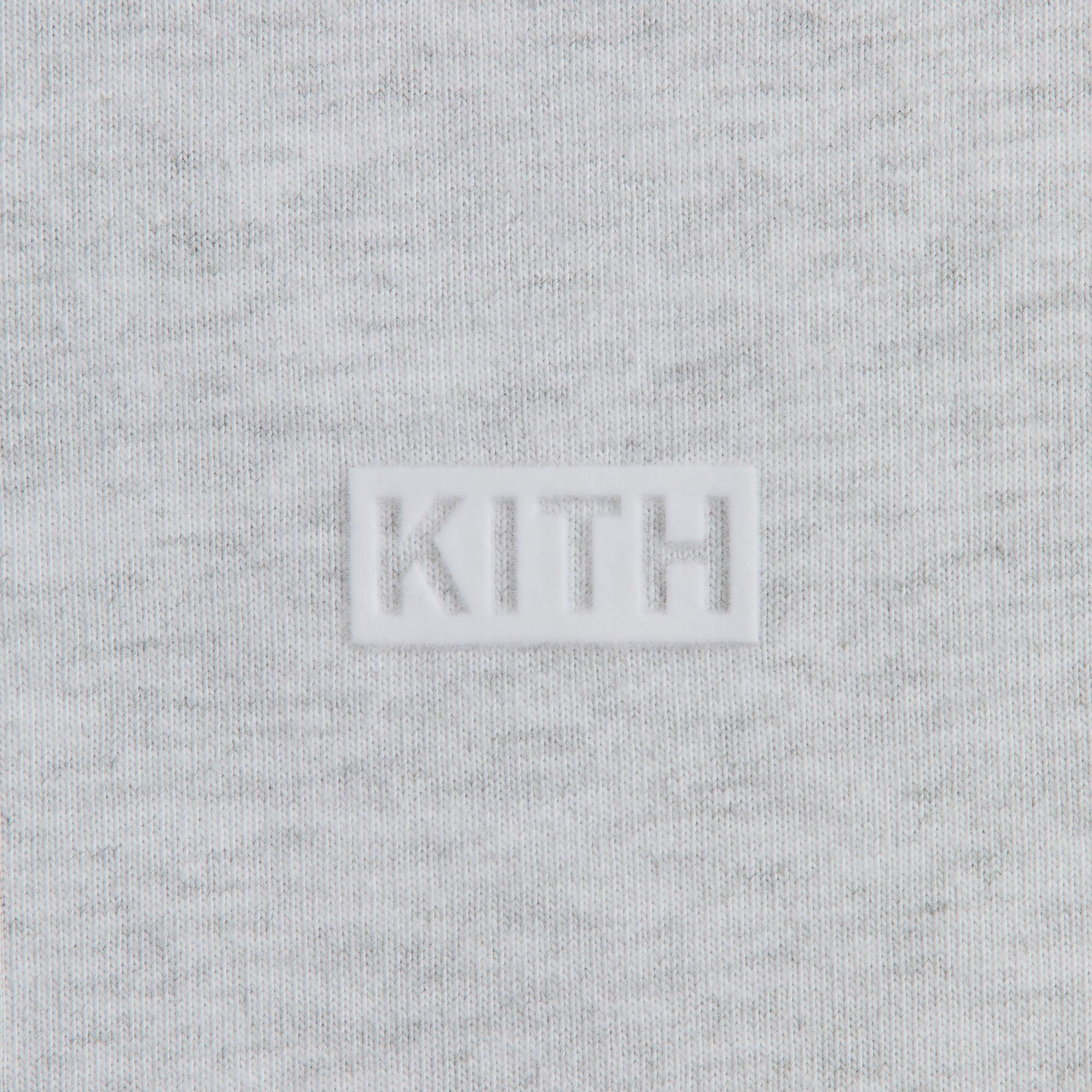 Kith Mock Neck LAX Tee - Light Heather Grey Male Product Image