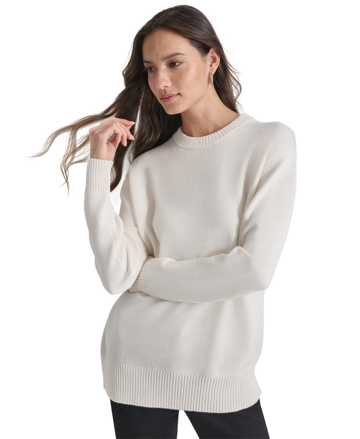 Dkny Jeans Womens Easy Crewneck Sweater Product Image