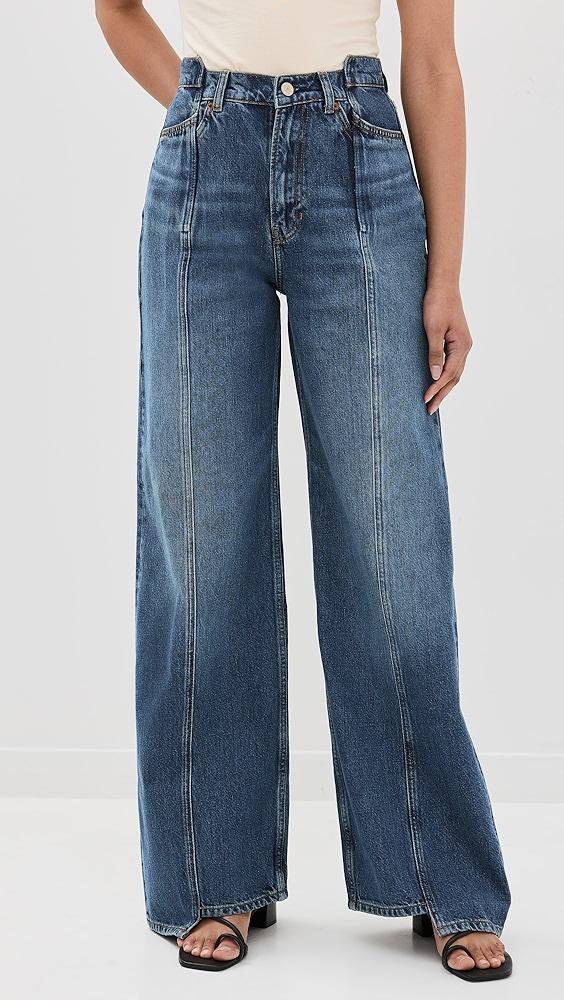 Reformation Cary High Rise Slouchy Wide Leg Jeans | Shopbop Product Image