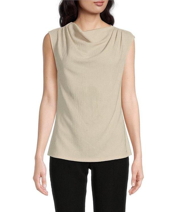 Calvin Klein Cowl Neckline Sleeveless Top Product Image