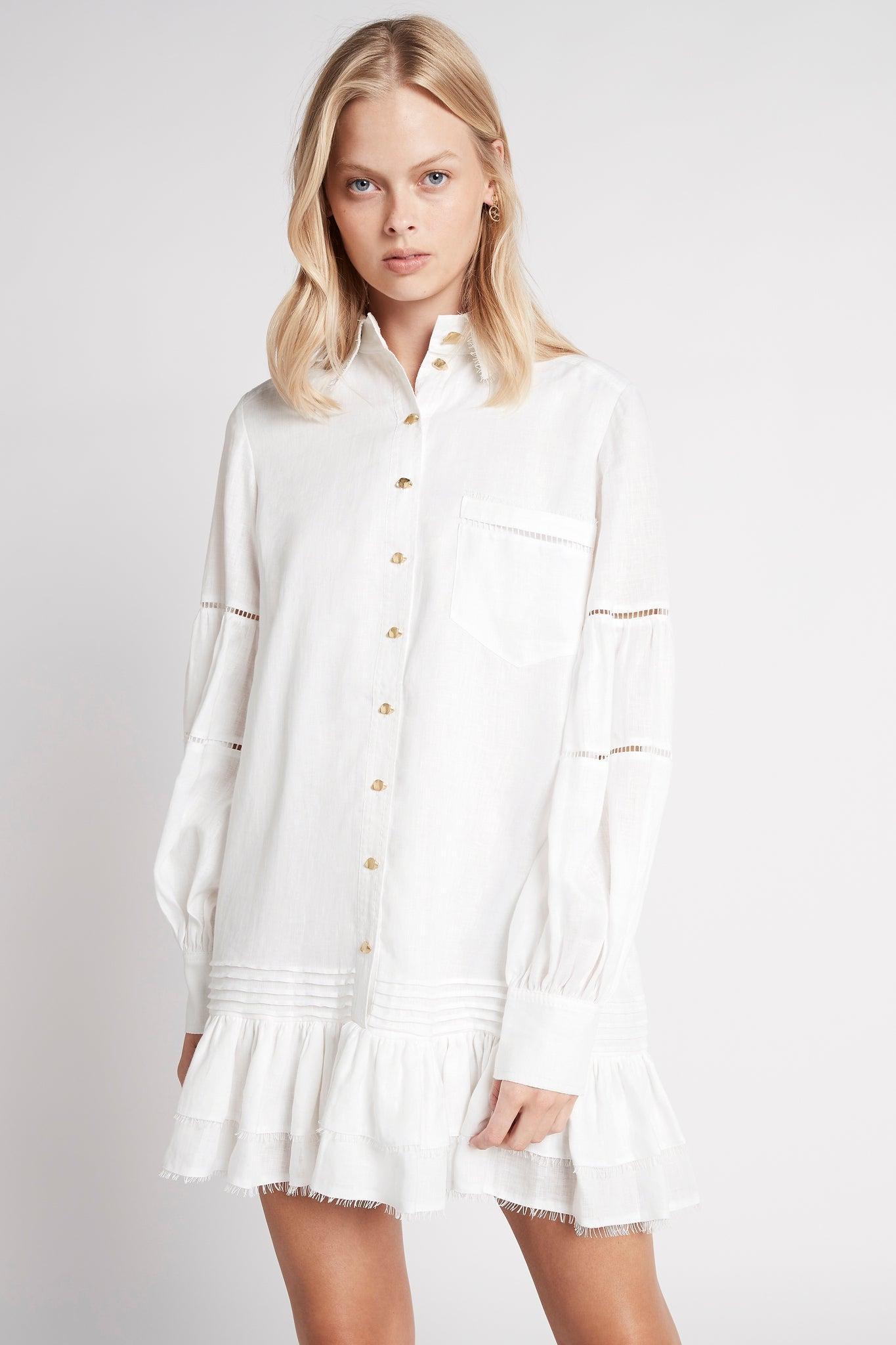 Lotus Shirt Dress Product Image