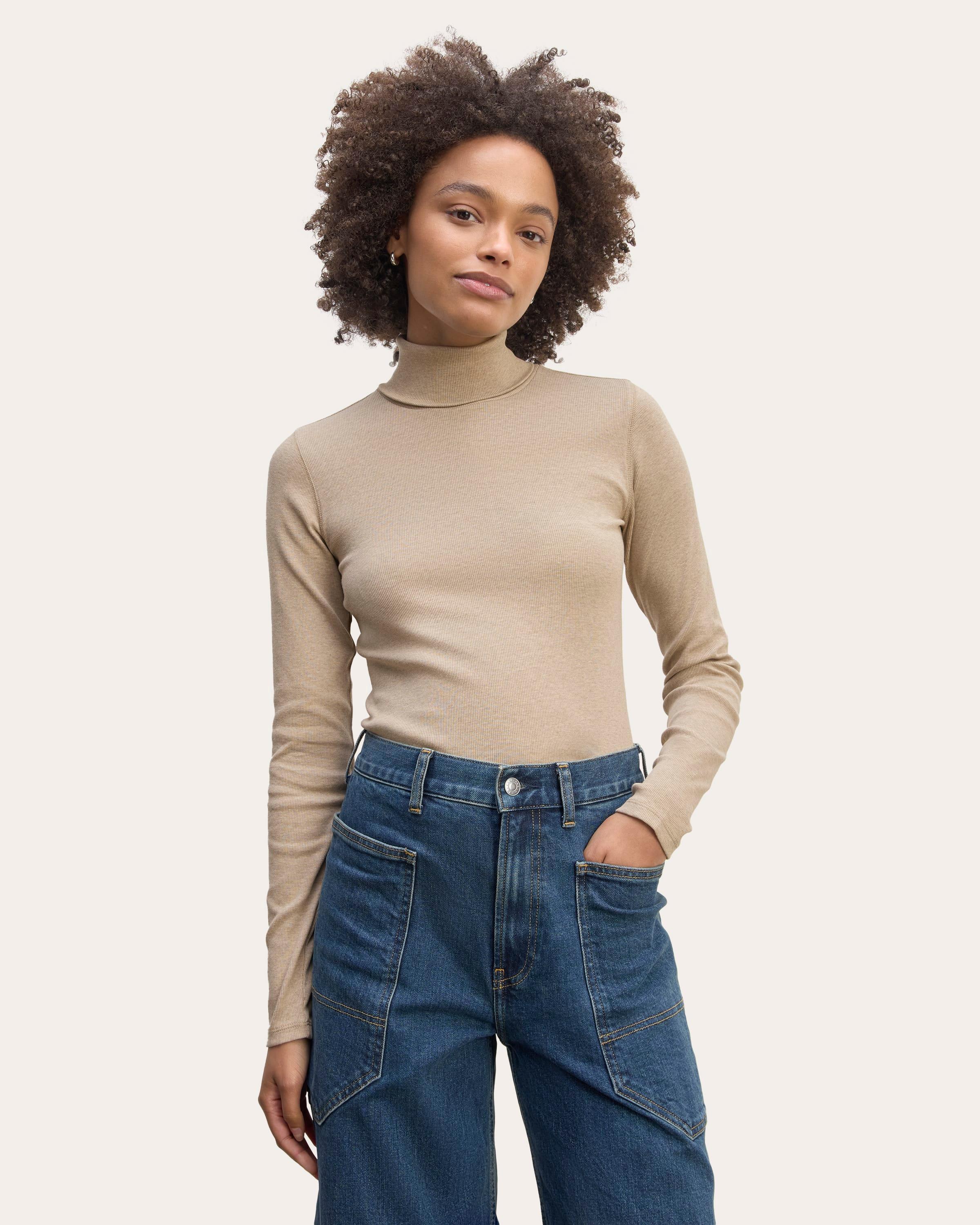 The Luxe Rib Turtleneck Product Image