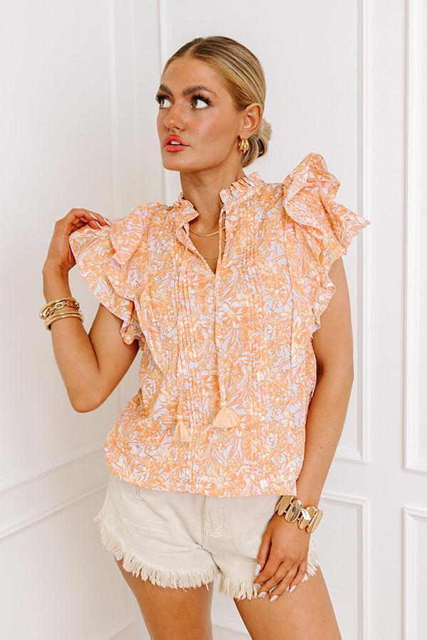 Summer Sorbet Floral Top Product Image