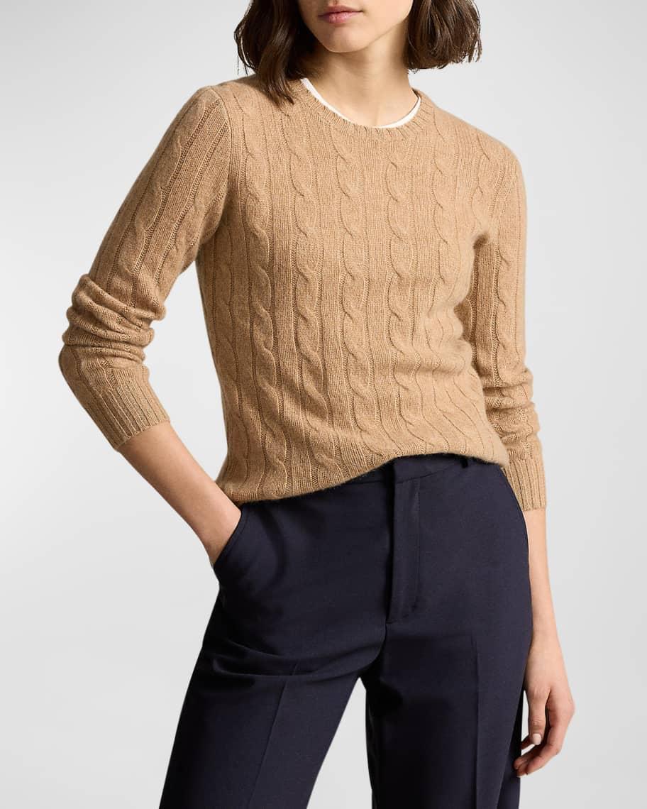 Julianna Cable-Knit Cashmere Sweater Product Image