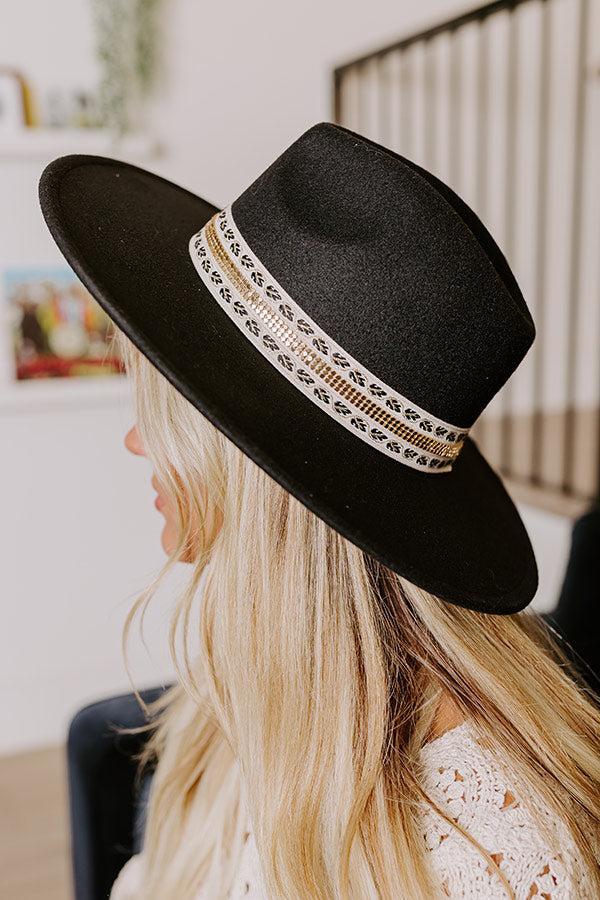 Vermont Bound Felt Fedora in Black Product Image