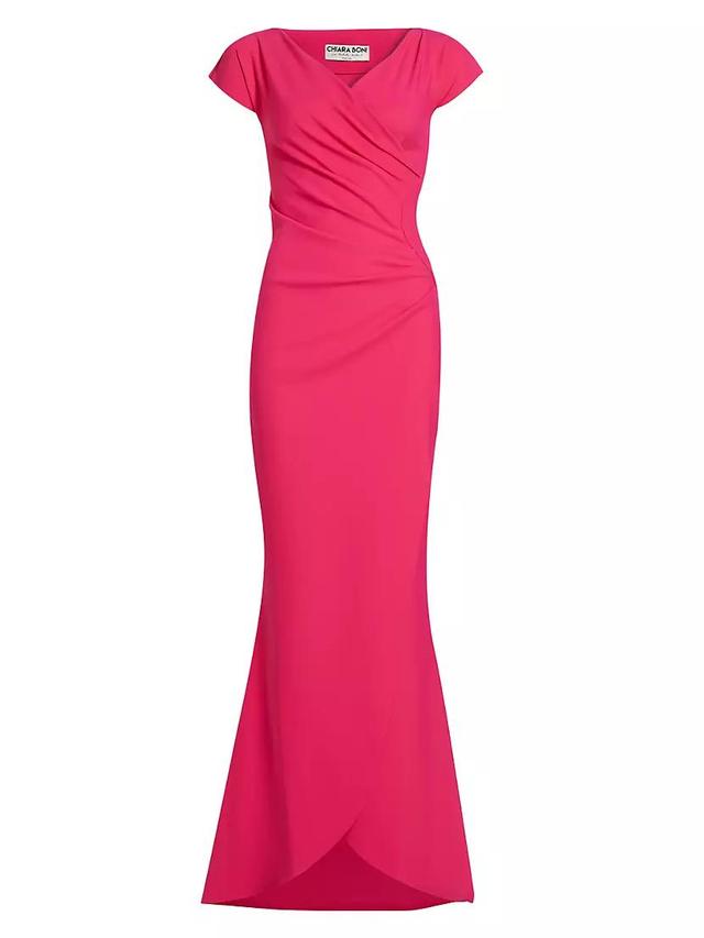 Womens Emerentienne Ruched Gown Product Image