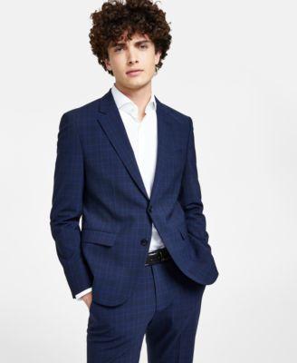 Hugo by Hugo Boss Mens Modern-Fit Wool Suit Jacket Product Image