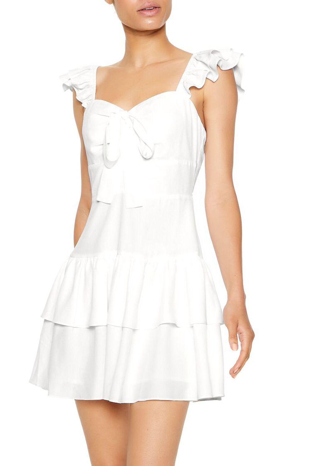 Ruffle Sweetheart Mini Dress | Forever 21 Product Image