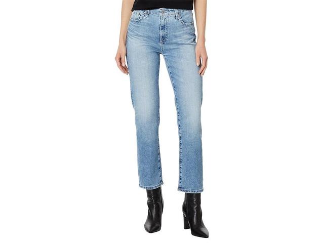 AG Jeans Saige High Rise Straight Crop Jean (22 Years Wilshire) Women's Jeans Product Image