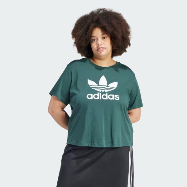 Adicolor Trefoil Boxy Tee (Plus Size) Product Image