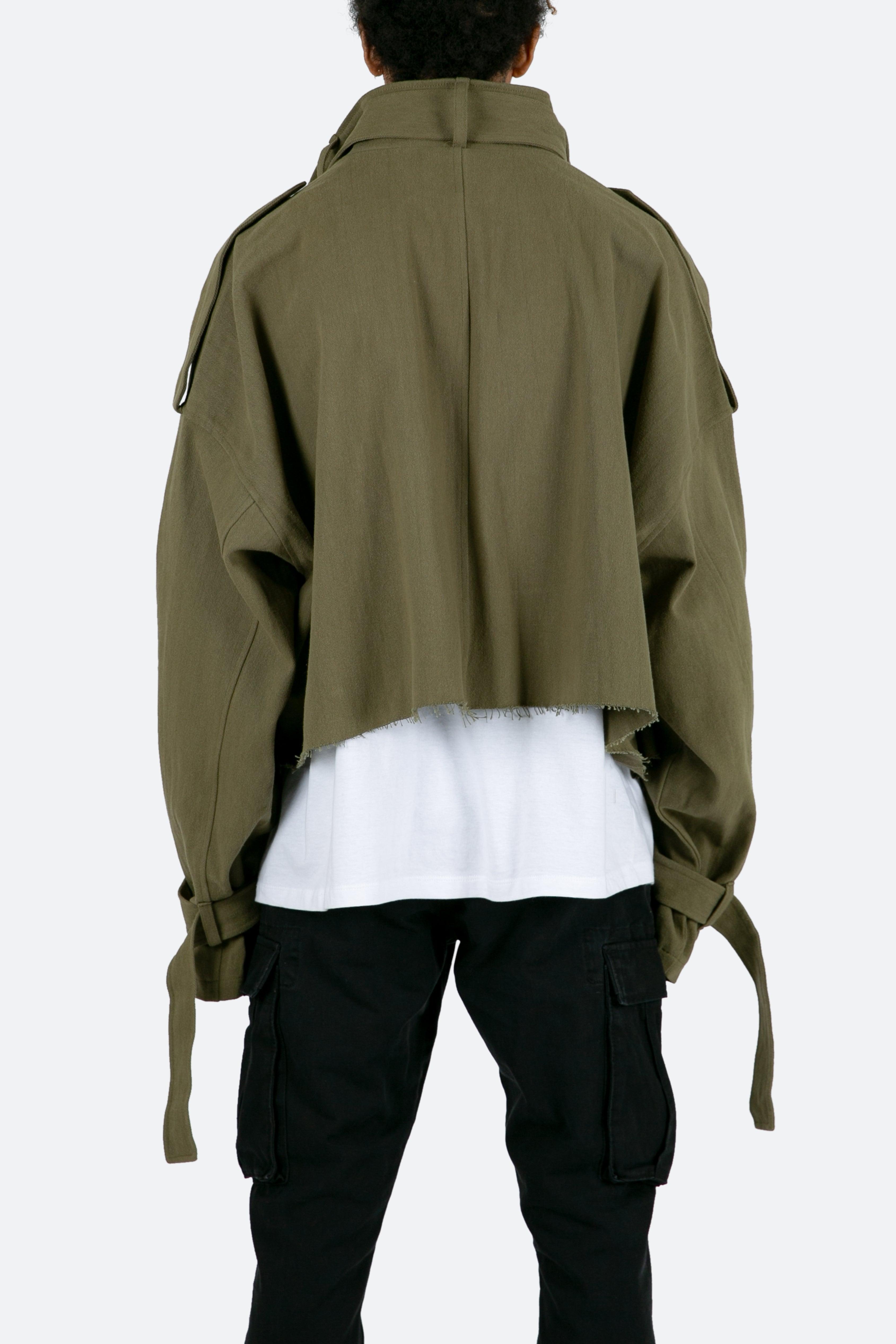 Cropped M65 Jacket - Olive Product Image