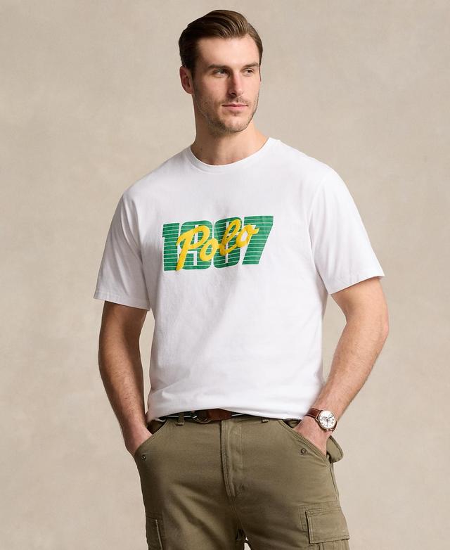 Polo Ralph Lauren Mens Big & Tall Graphic-Print T-Shirt Product Image