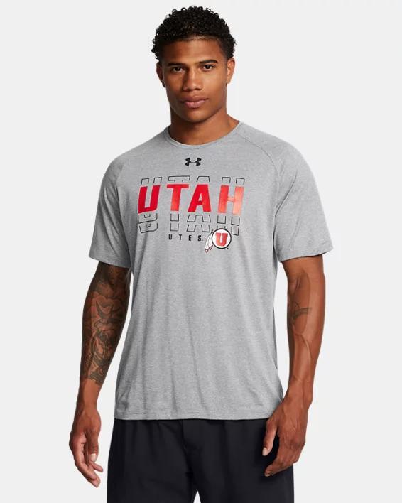 Mens UA Tech Collegiate Short Sleeve Product Image