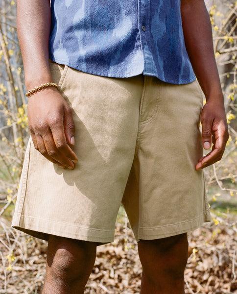 Herringbone Twill Shorts Product Image