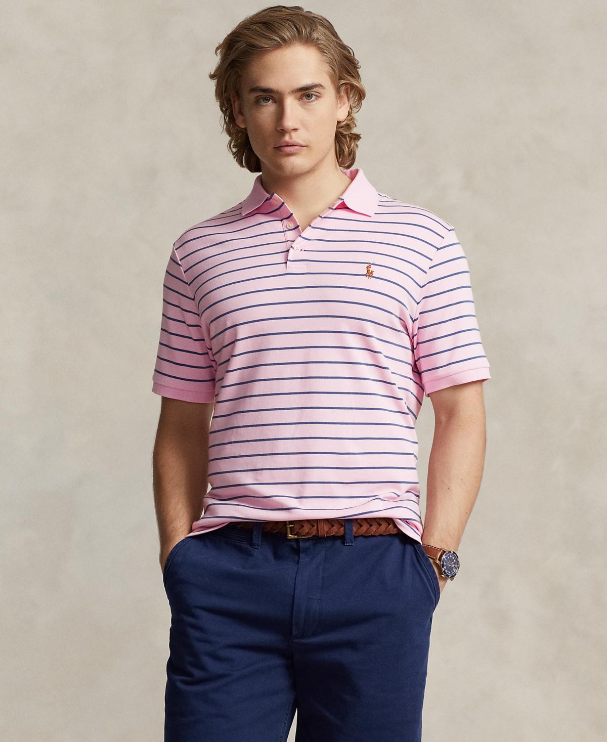 Men's Classic-Fit Soft Cotton Polo Shirt Product Image